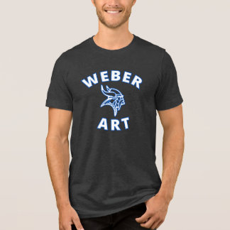 Weber Art (vit brev/blå kontur) T Shirt