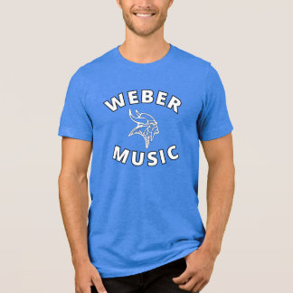 Weber Music (vit brev/svart kontur) T Shirt