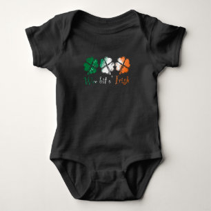 Webit o'Irish Shamrock Irish Flagga T Shirt