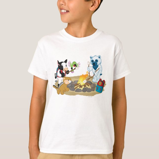 Webkinz | CampfireMarshmallows Tee Shirt (Framsida)