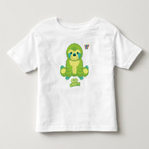 Webkinz går det gröna mönster t shirt