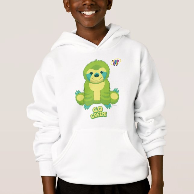 Webkinz går det gröna mönster t-shirt (Framsida)