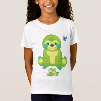 Webkinz går det gröna mönster tee shirt