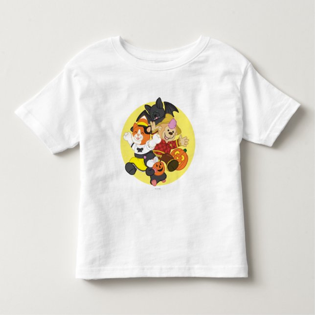 Webkinz Halloween daltar månen Tee (Framsida)