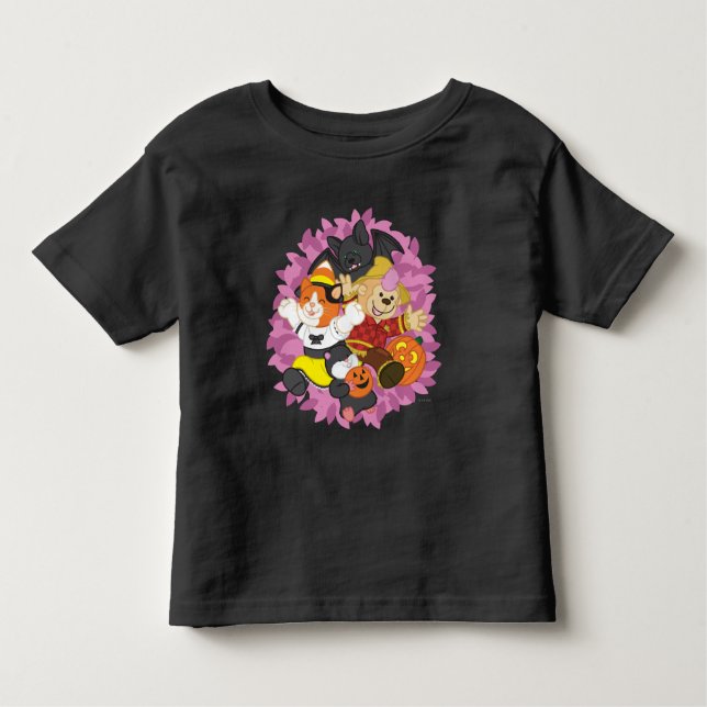 Webkinz Halloween husdjuröverrrakning T-shirt (Framsida)