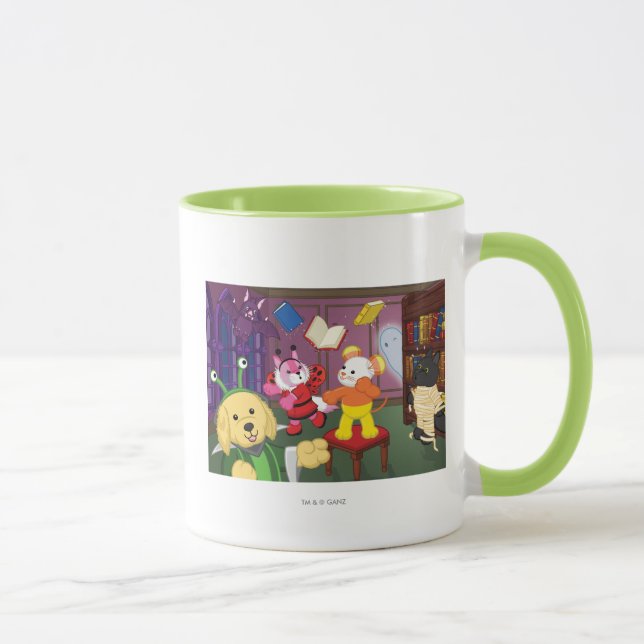 Webkinz Halloween läs- rum Mugg (Höger)