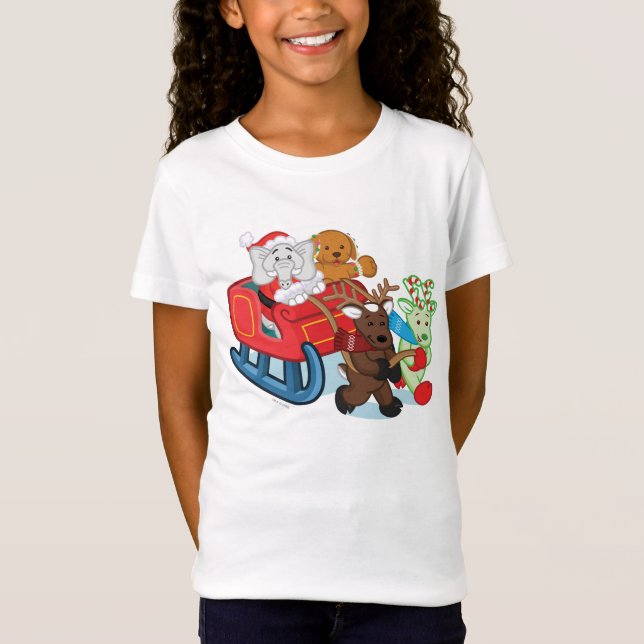 Webkinz julparad tee (Framsida)