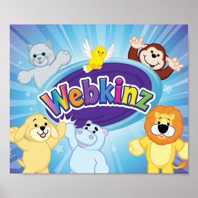 Webkinz: Kom in och play Poster (Framsidan)