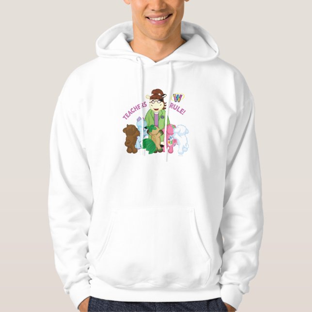 Webkinz: Lärare härskar! Sweatshirt Med Luva (Framsida)