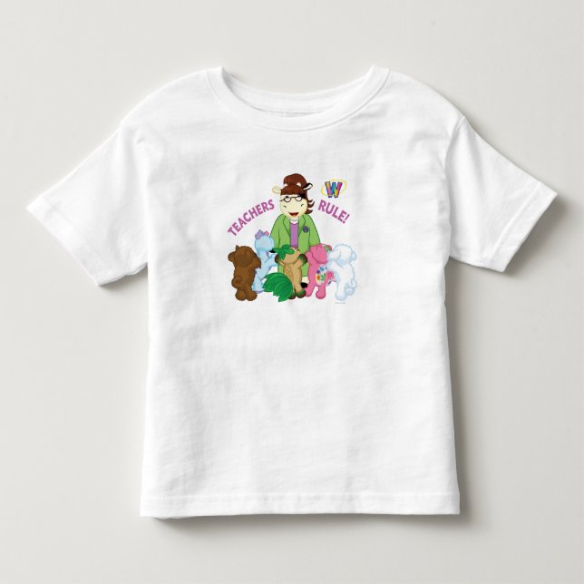 Webkinz: Lärare härskar! T-shirt (Framsida)
