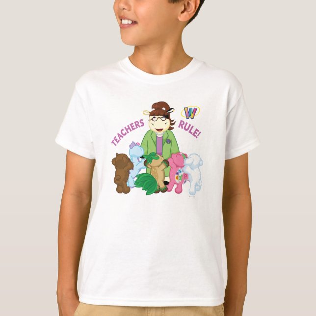 Webkinz: Lärare härskar! Tee Shirt (Framsida)
