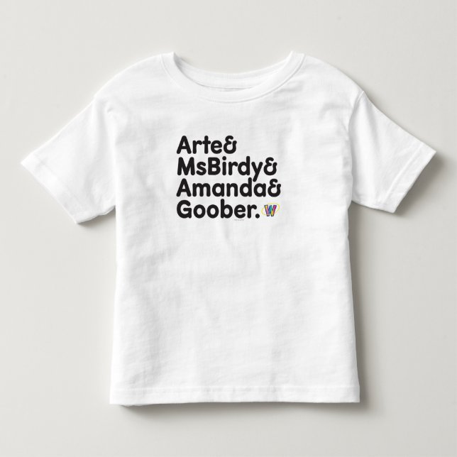 Webkinz namndesign tee (Framsida)