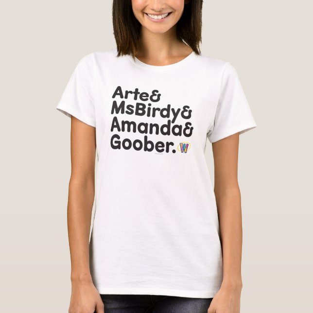 Webkinz namndesign tee (Framsida)