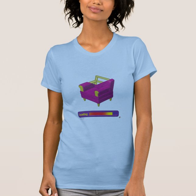 Webkinz rum som laddar T-tröja Tee (Framsida)