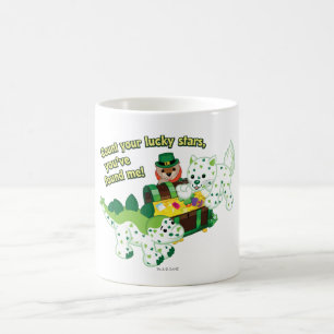 Webkinz troll Klöverkatt Lyckliga Dino Kaffemugg