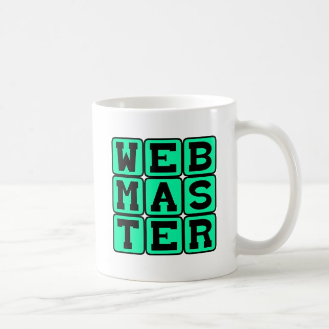 Webmaster, Webbarkitekt Kaffemugg (Höger)