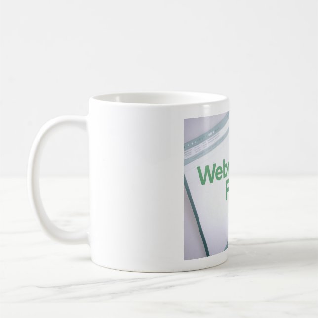 WebMasters FAQ Kaffemugg (Vänster)
