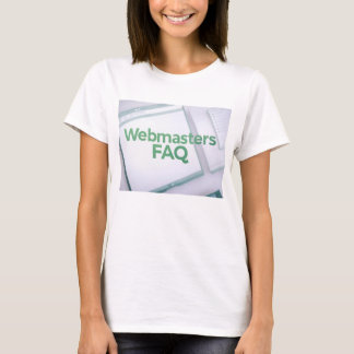 WebMasters FAQ T Shirt