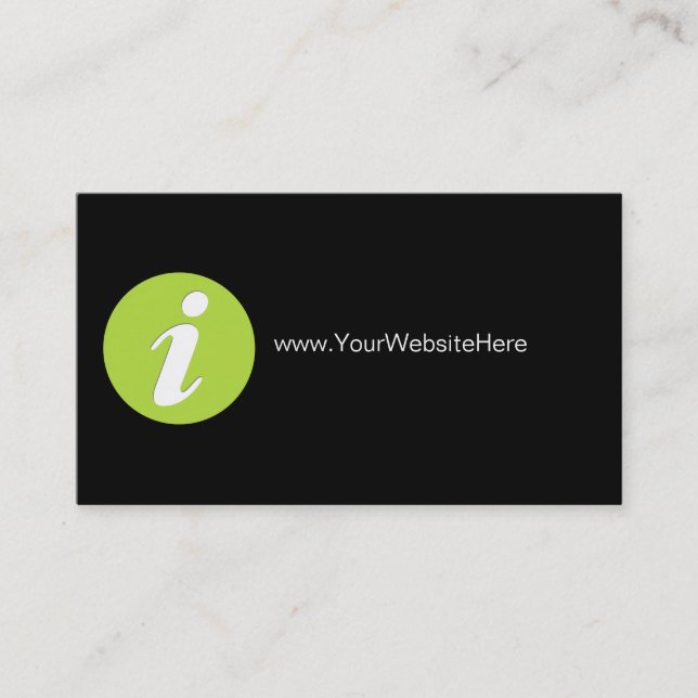 Websitemarknadsföringvisitkortar Visitkort (Framsida)