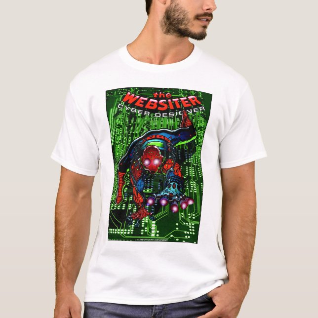 Websiteren - Cyberformgivare Tee Shirt (Framsida)