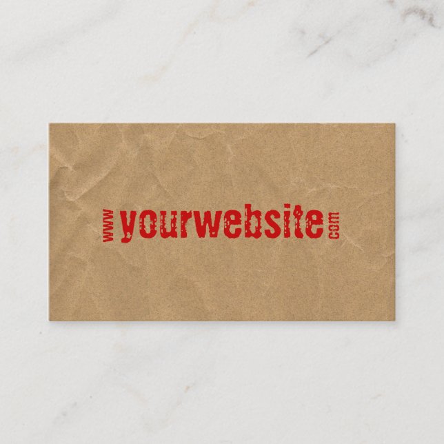 websitevisitkort visitkort (Framsida)