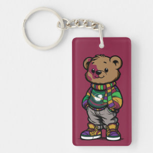 Webster Bear Sturge-Weber Akrylnyckelring