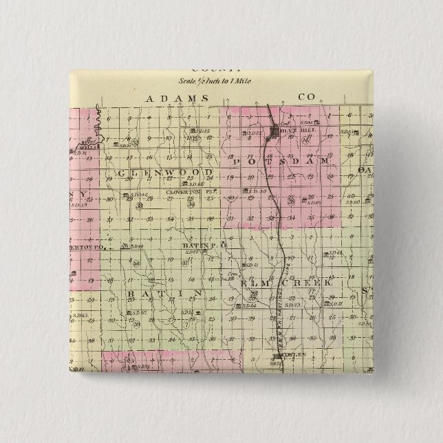 Webster County, Nebraska Knapp (Framsida)