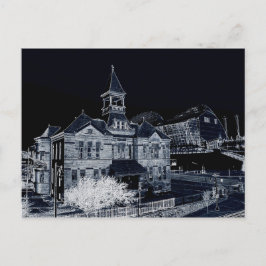 Webster House och Kauffman Center Vykort