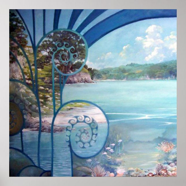 Webster-målning Poster (Framsidan)