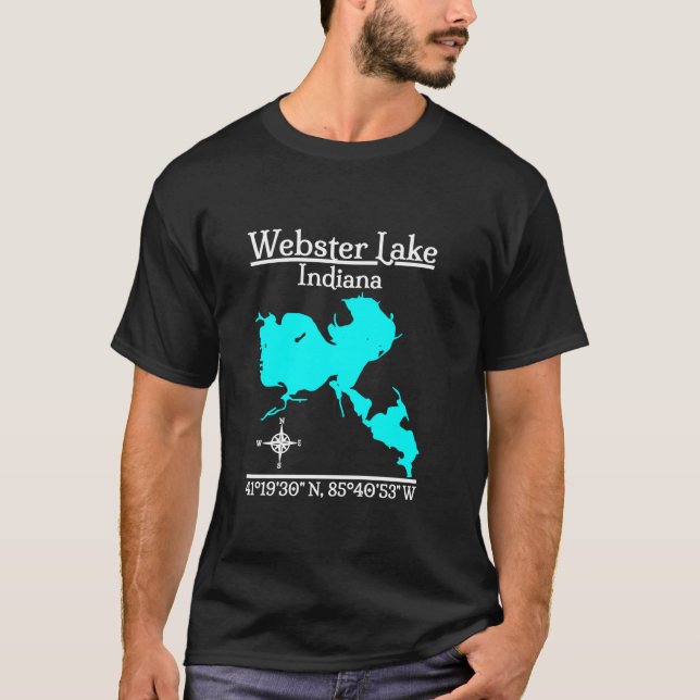 Webster Sjö Indiana Långärmad T Shirt (Framsida)