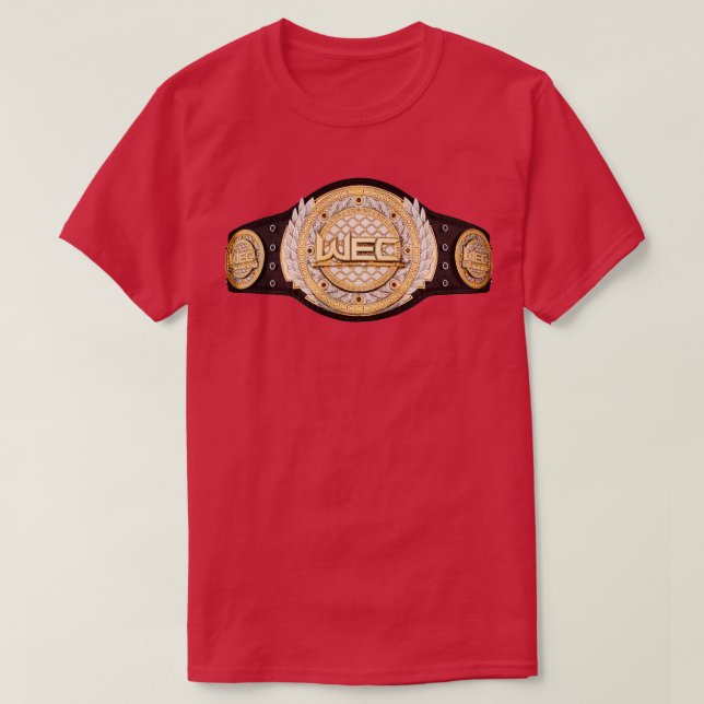WEC Champion Bälte T Shirt (Design framsida)