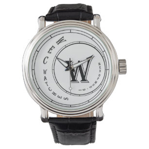 Wec W Wheel Leather Watch Armbandsur