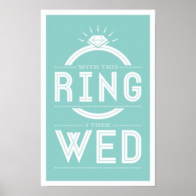 Wed-utskrift Poster (Framsidan)