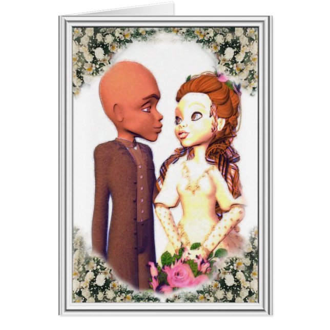 Wedding1 Hälsningskort (Framsidan)