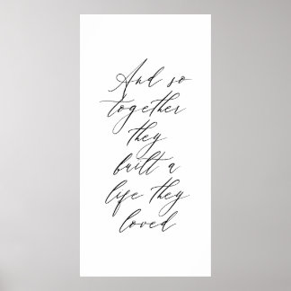 Wedding Banner – Modern Wedding Decor & Photo  Poster