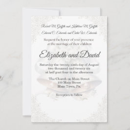 Wedding Bell Background Wedding Invitation Inbjudningar