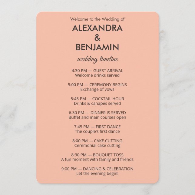 Wedding Botanical Vintage | Elegant Wedding  Program (Framsida)