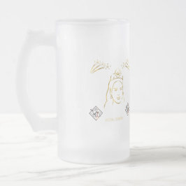 wedding ceremony style frostat ölglas