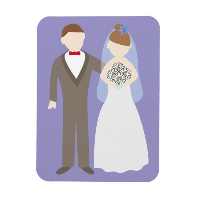 Wedding Couple Magnet (Vertikal)