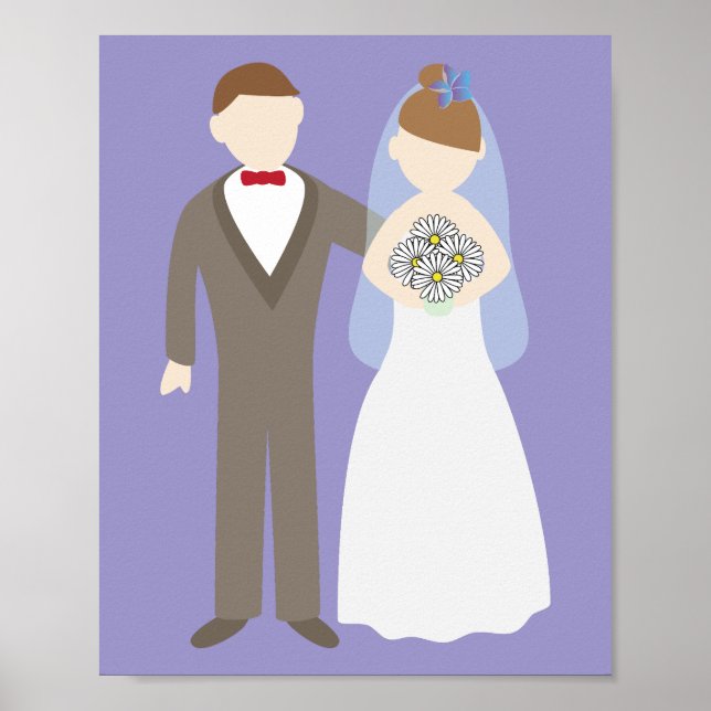 Wedding Couple Poster (Framsidan)