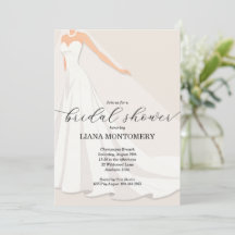 Wedding Dress Bridal Shower