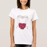 Wedding Dress T Shirt, Simple Marriage Bridal Show T Shirt<br><div class="desc">Wedding Dress T Shirt,  Simple Marriage Bridal Shower Gifts T-Shirt</div>