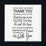 WEDDING FAVOR MAGNET<br><div class="desc">Varför inte ge era gäster ett minne för att uppskatta att de alltid kommer ihåg den speciella dag de delade med dig</div>