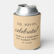 Wedding Favor Sip Savor Celebrate Tuscan Funny