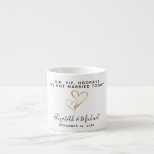 Wedding Favor Sip Sip Hooray Espressomugg