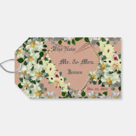 Wedding Favors - Dusty Ro Presentetikett