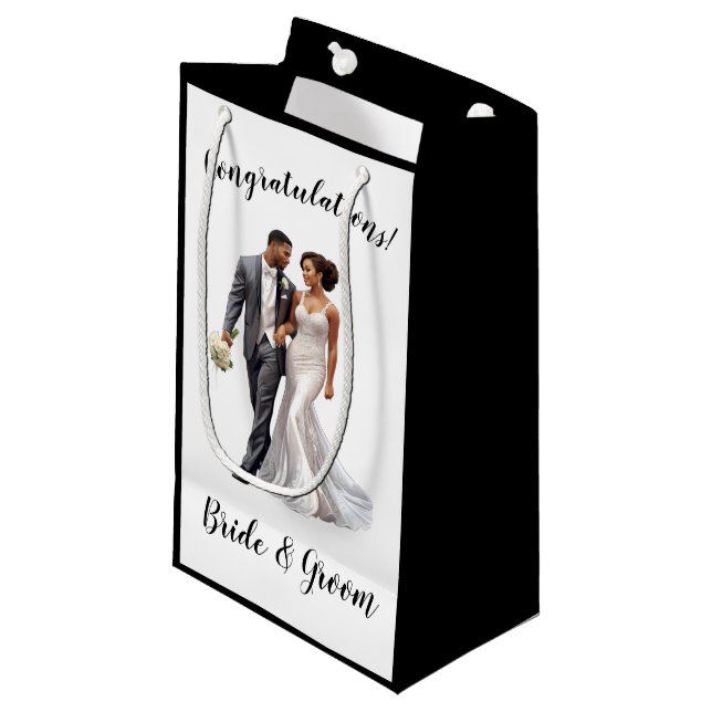 Wedding Gift Bag (Framsidan Vinklad)