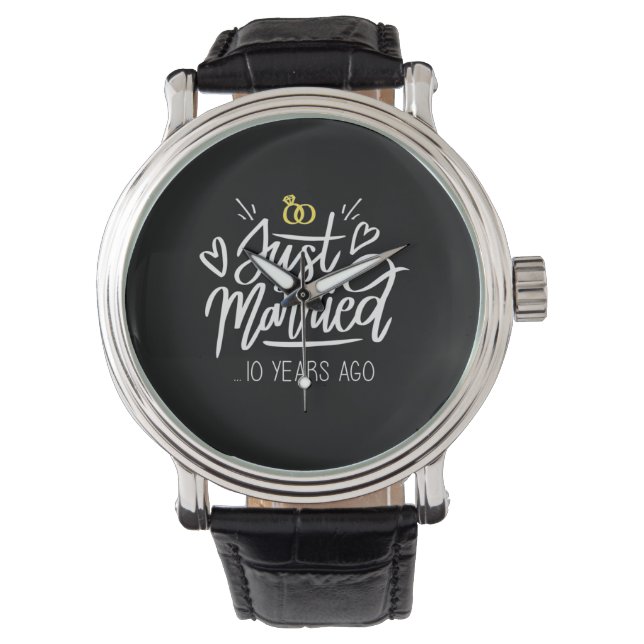 Wedding Gifts | 10th Wedding Anniversary Armbandsur (Framsida)