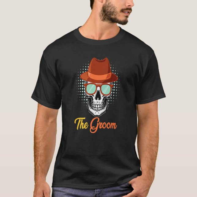 Wedding groom bachelor party t shirt (Framsida)