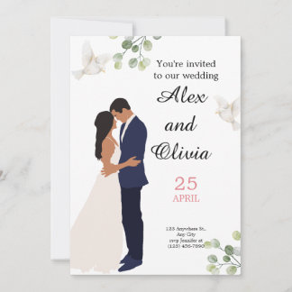 WEDDING-INBJUDAN, ELEGANT OCH ENKEL INBJUDNINGAR